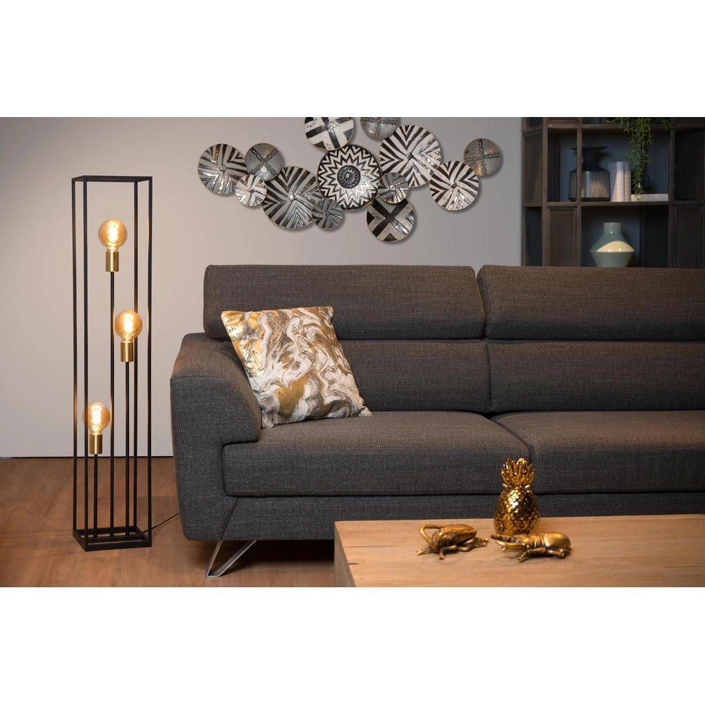 Lampe de pied Ruben Noir Lucide 5411212000200
