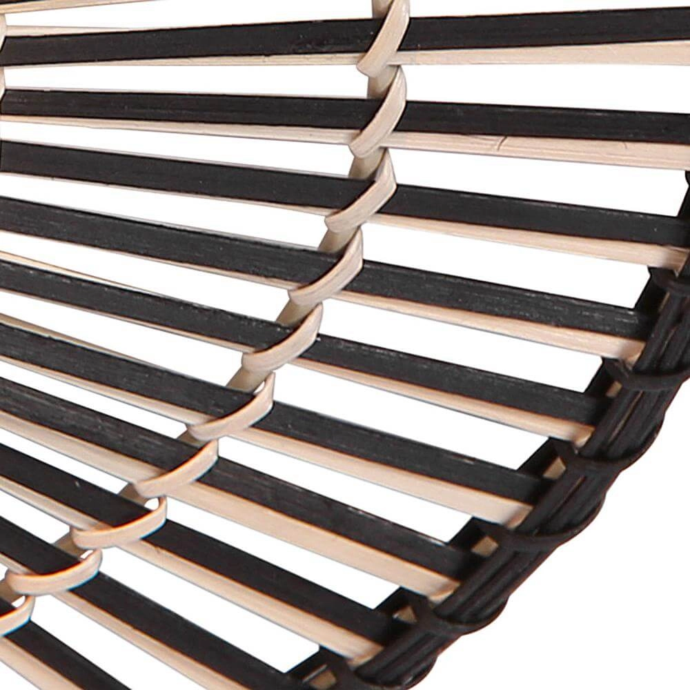 Plafonnier Aura noir avec bambou Steinhauer 8712746174144