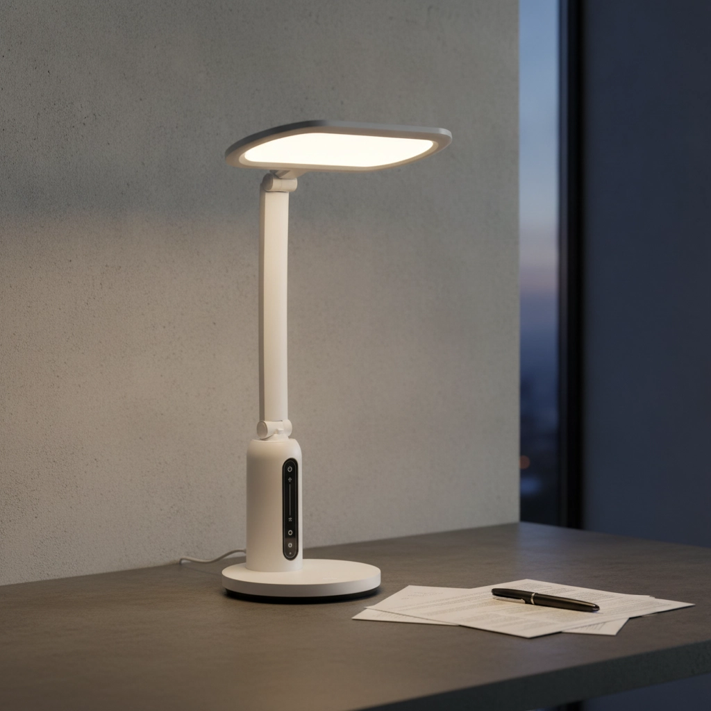 Lampe de bureau blanche Biolight anti-UV