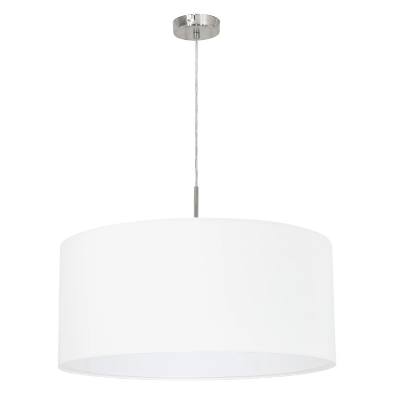 Lampe à suspension Pasteri 53cm blanc