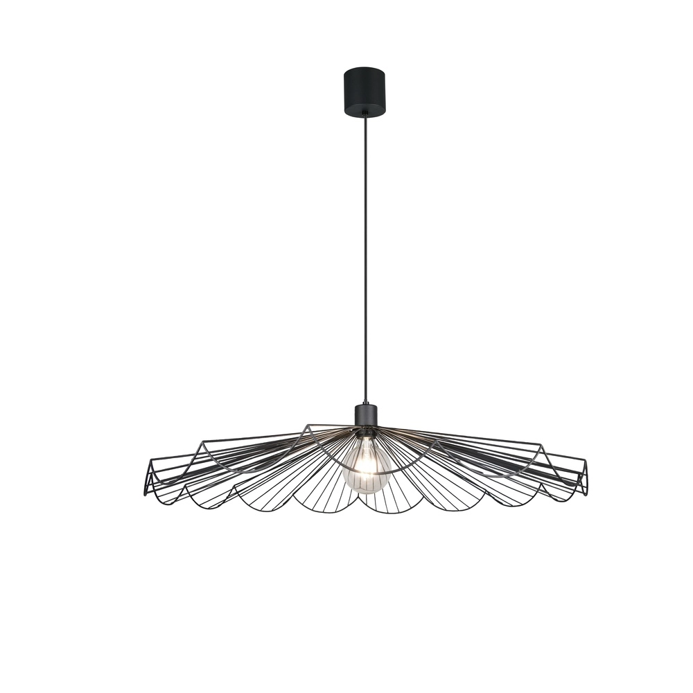 Suspension Margarita noir Ø 80cm Trio 4017807661699