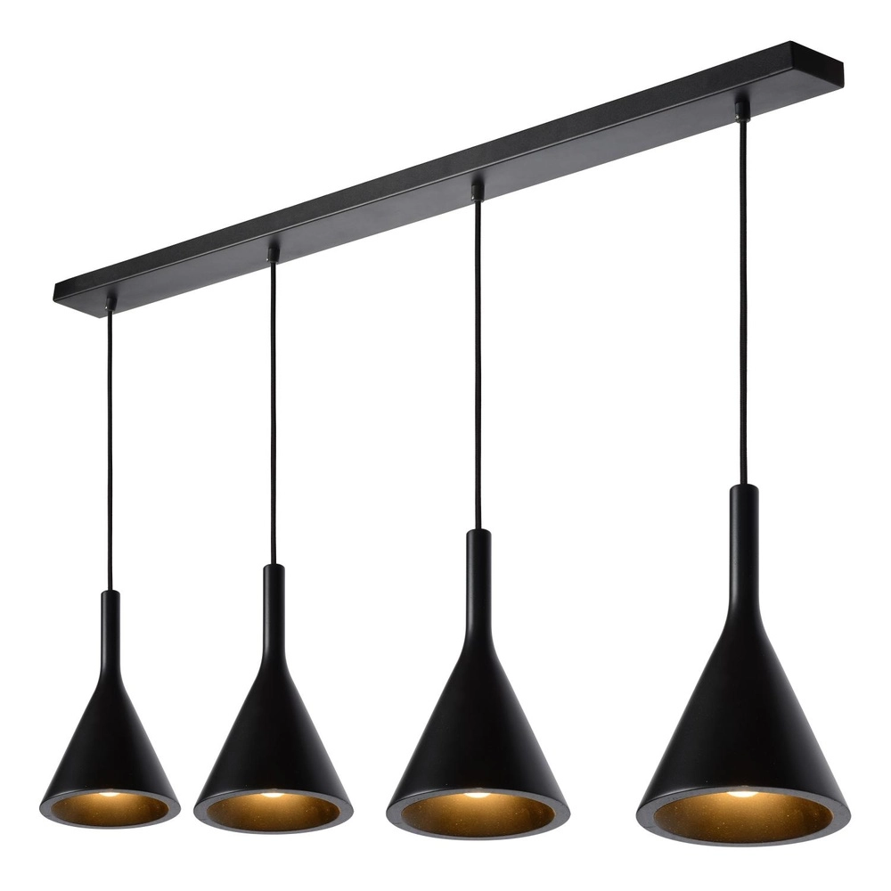 Lampe pendante de conception Gipsy Blanc à 4 lumières Lucide 5411212351616