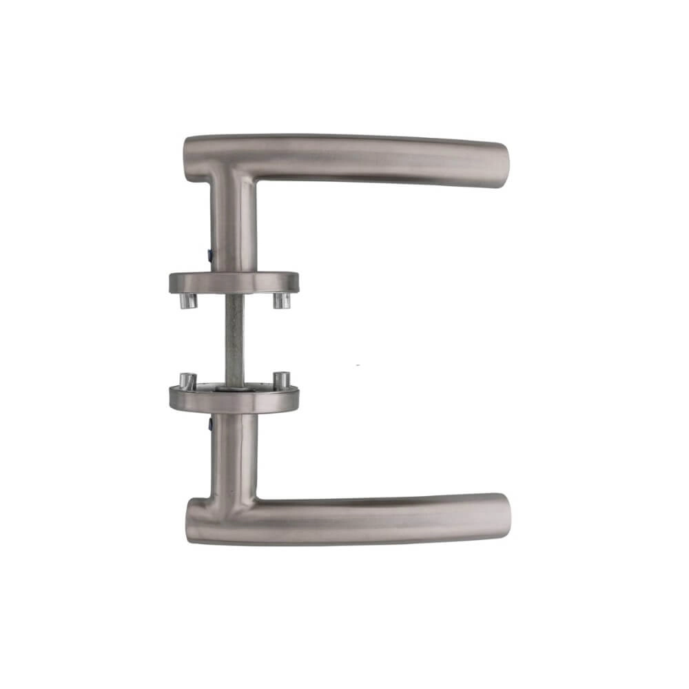 Poignée Gebogen Rosace avec arête en acier inoxydable Intersteel 8714186129838