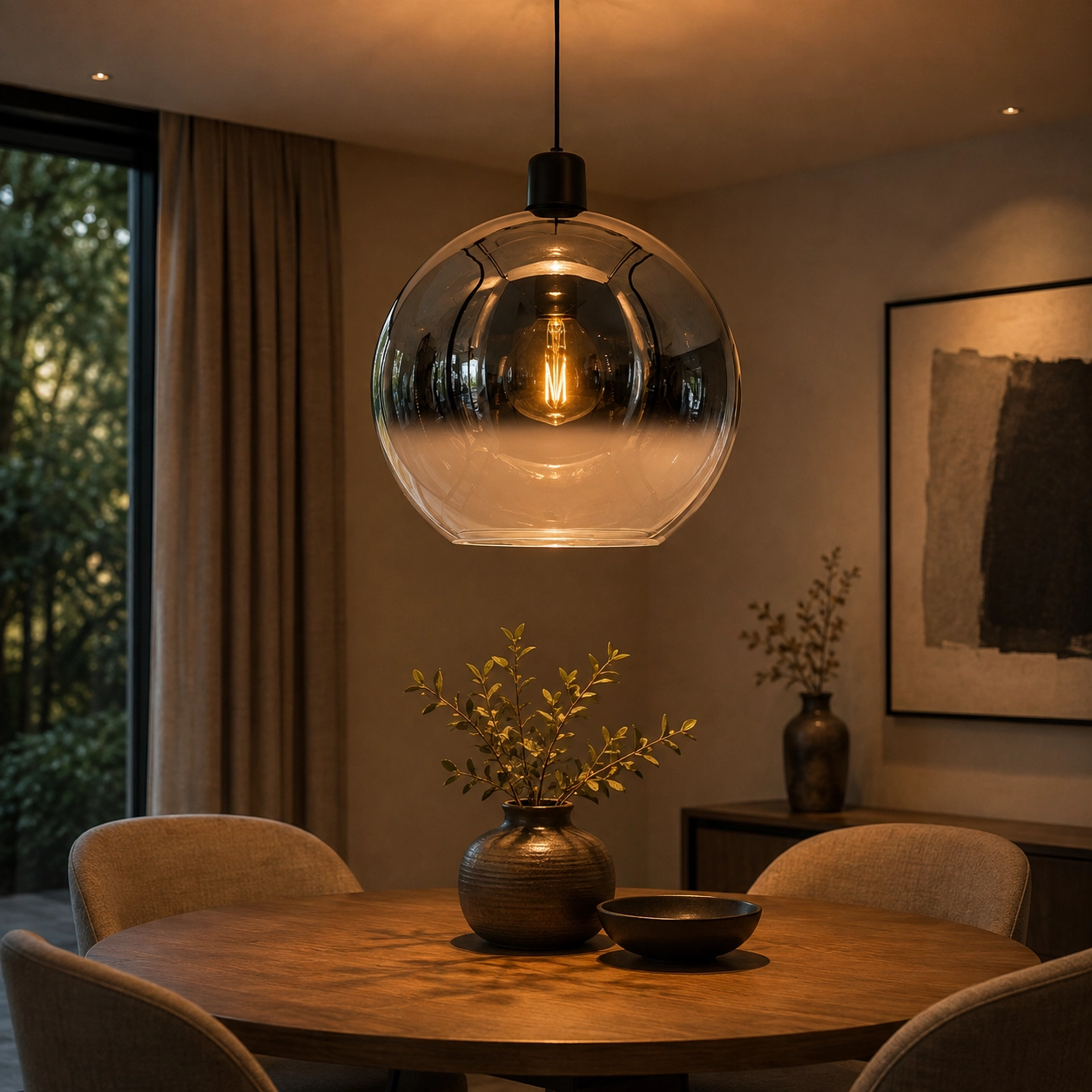 Lampe suspendue Rosario Ø 40 cm
