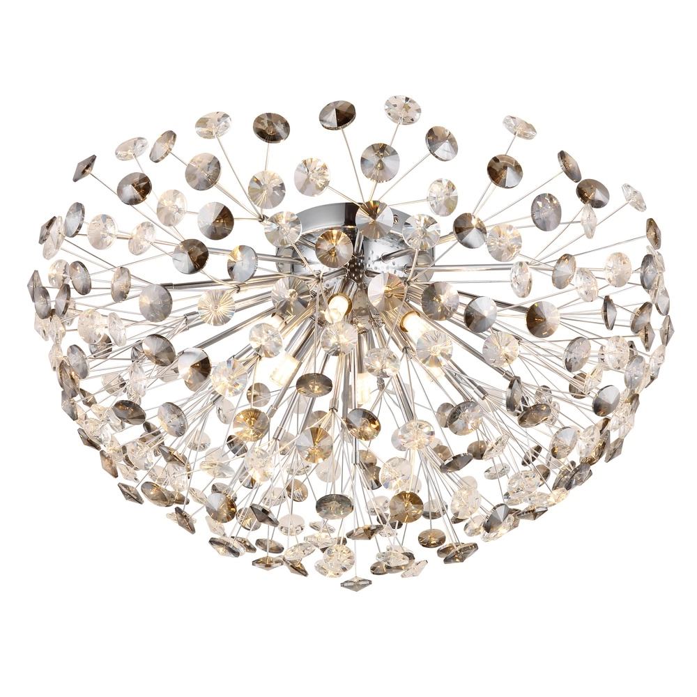 Lampe de plafond Katrina chrome Ø 60cm