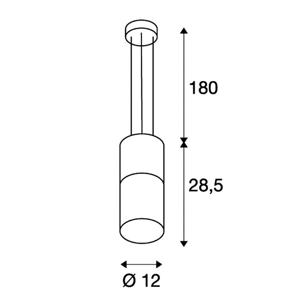 Lampe à suspension Lisenne Stone SLV 4024163158473