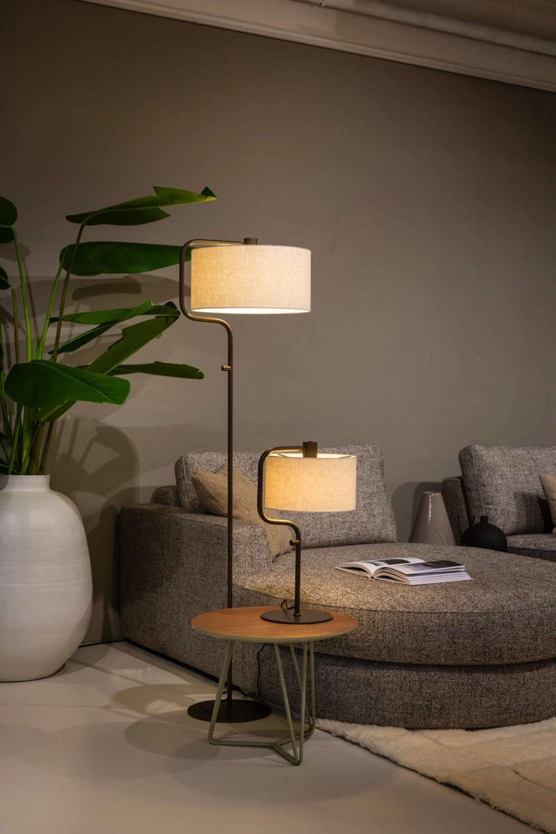 Lampe de table Jacqueline 1x E27 - brun anodique ETH 8720195310822