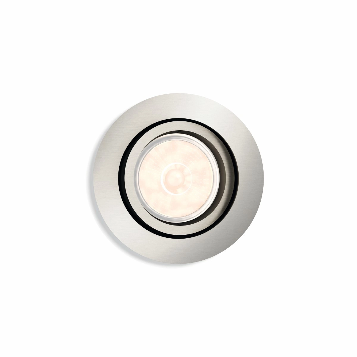 Spot encastrable Donegal GU10 environ 9 cm nickel
