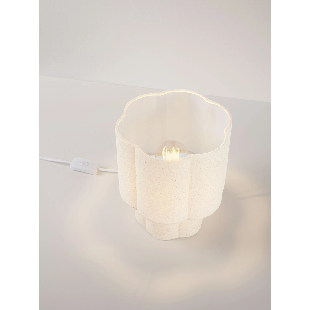 Lampe de table Bloosy Crème Lyora 5212017493507