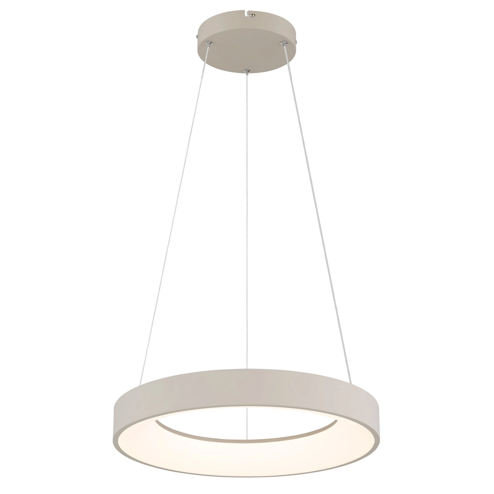 Suspension moderne Gallegos brun sable Ø 50cm