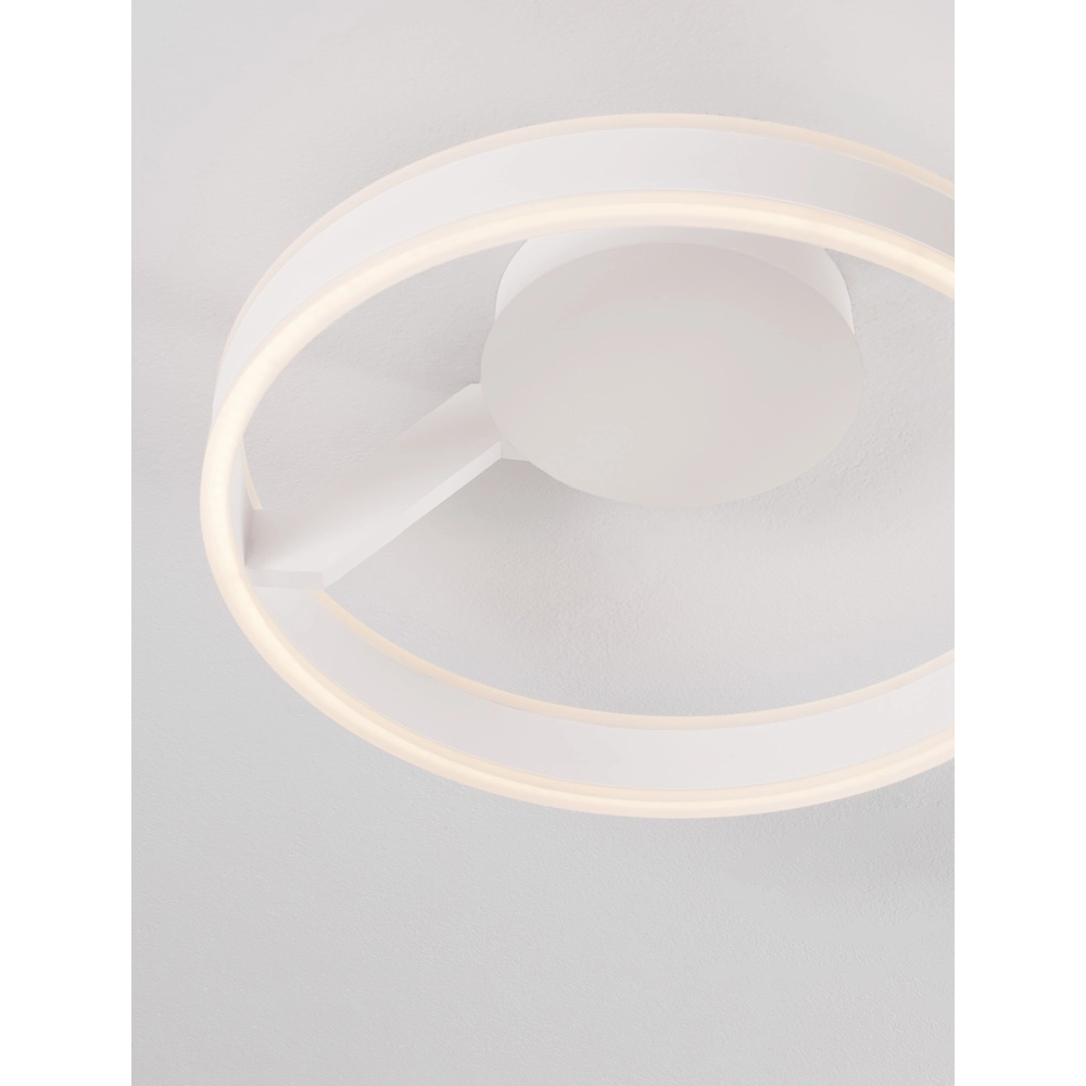 Plafonnier Bianco blanc Ø 40cm Lyora 5212017473820