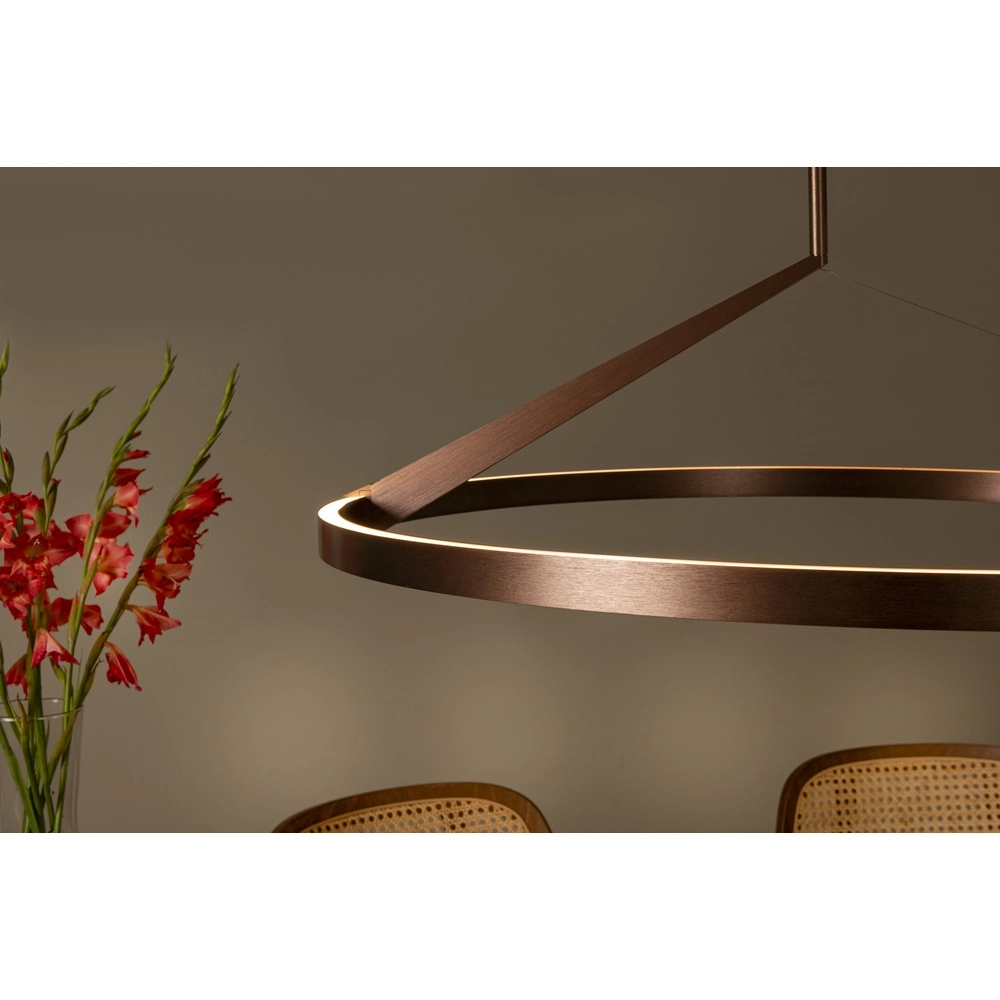 Suspension LED élégante Applause cuivre - Ø 80 cm Premium by Lucide 5411212221858