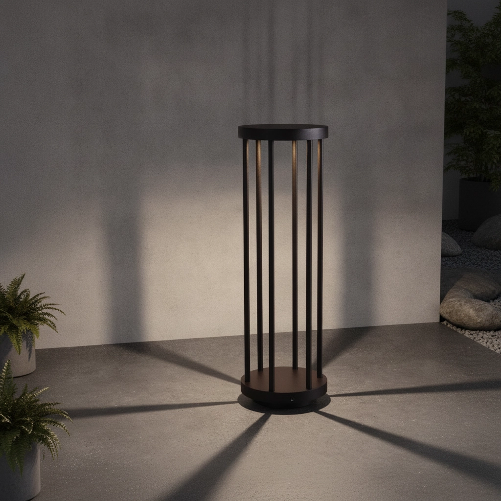 Lampe de jardin design Nereus M anthracite