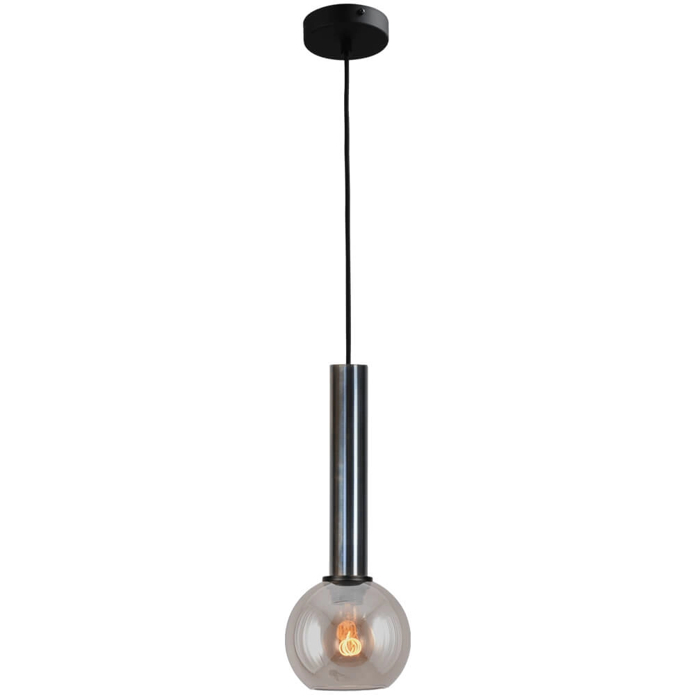 Lampe suspendue Ø 15cm Bella 2 Huile tachetée avec verre doré Lampe suspendue Ø 15cm Bella 2 Huile tachetée avec verre doré