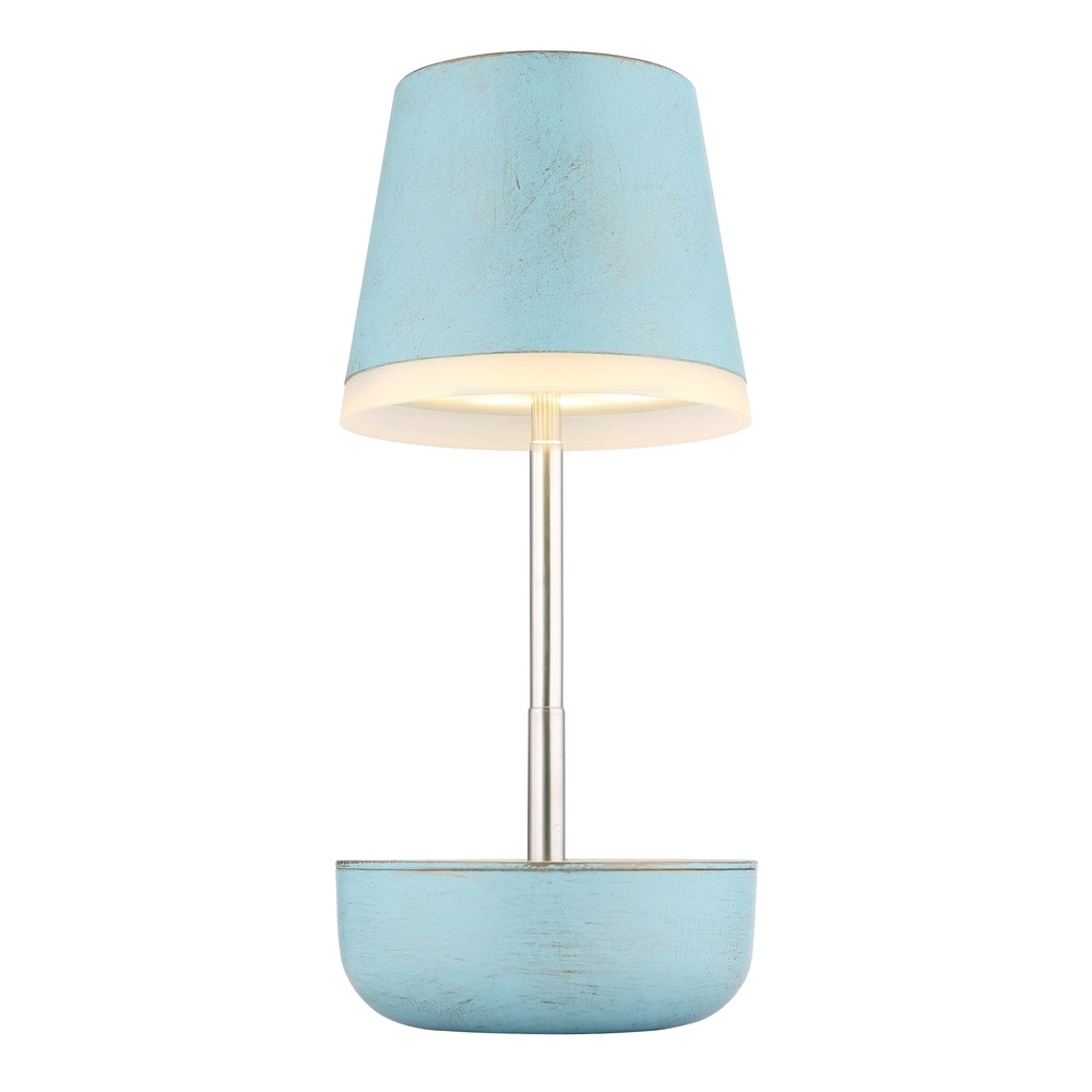 Lampe de table solaire Felina bleu Globo 9007371519507