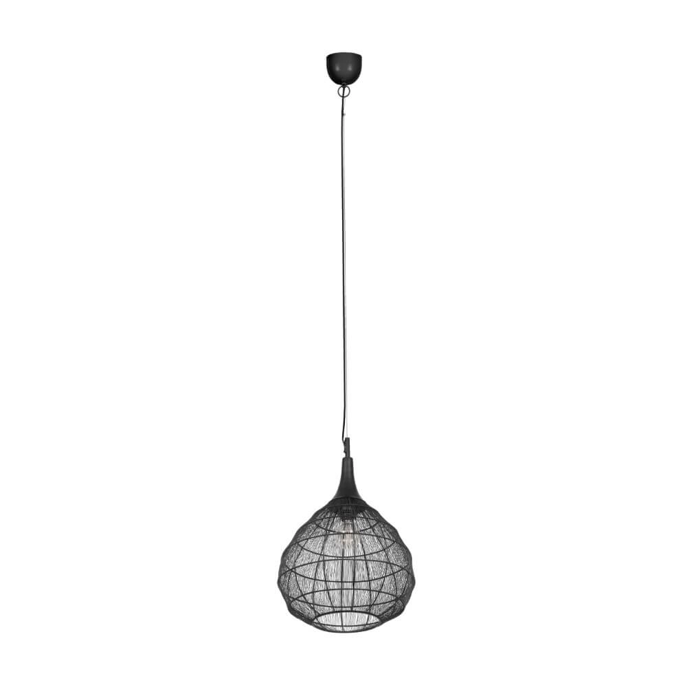Lampe suspendue ronde Soraya Ø 42 cm - noir Trio 4017807617450