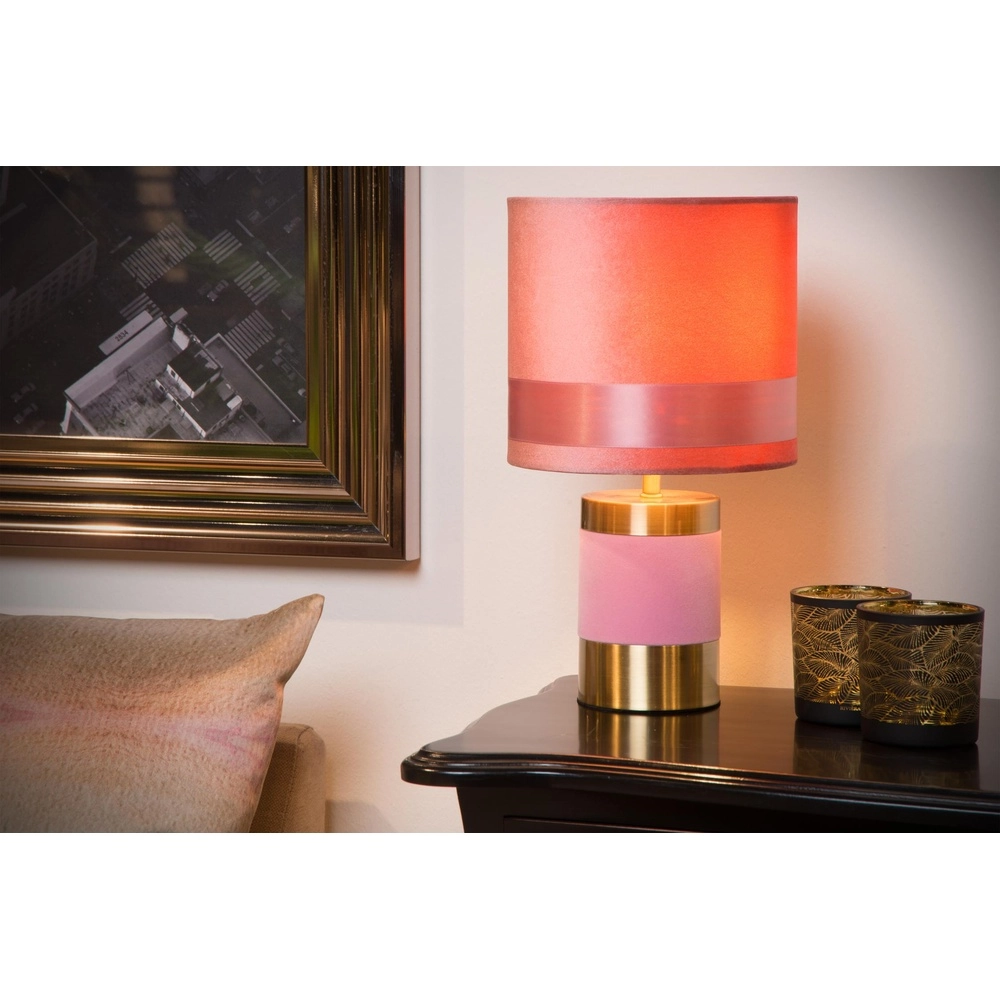 Lampe de table de conception Extravaganza Frizzle rose Lucide 5411212105288