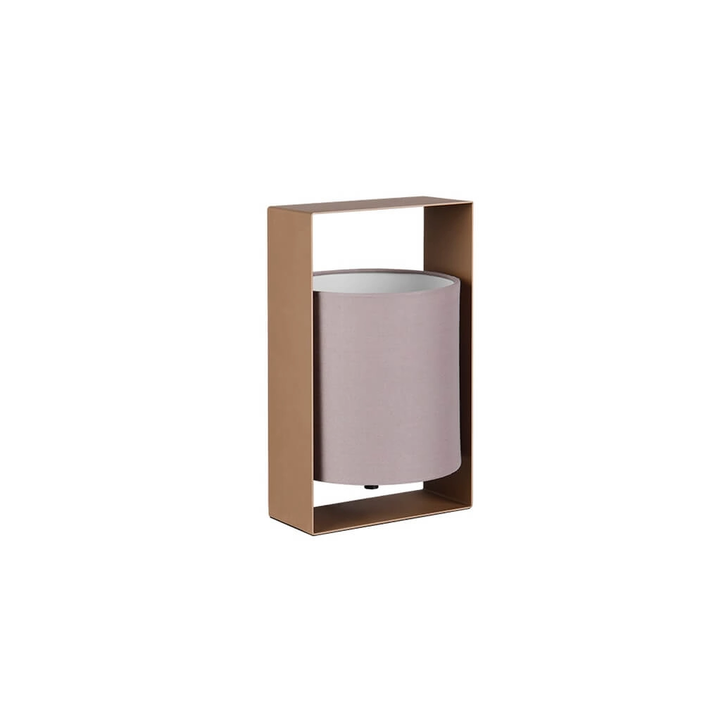 Lampe de table design Pail brun café Trio 4017807642148