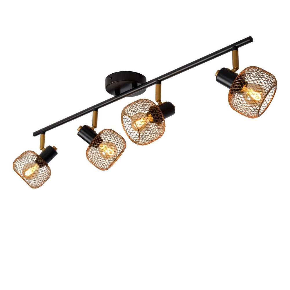 Éclairage de plafond Maren Or 4 lumières Lucide 5411212771100