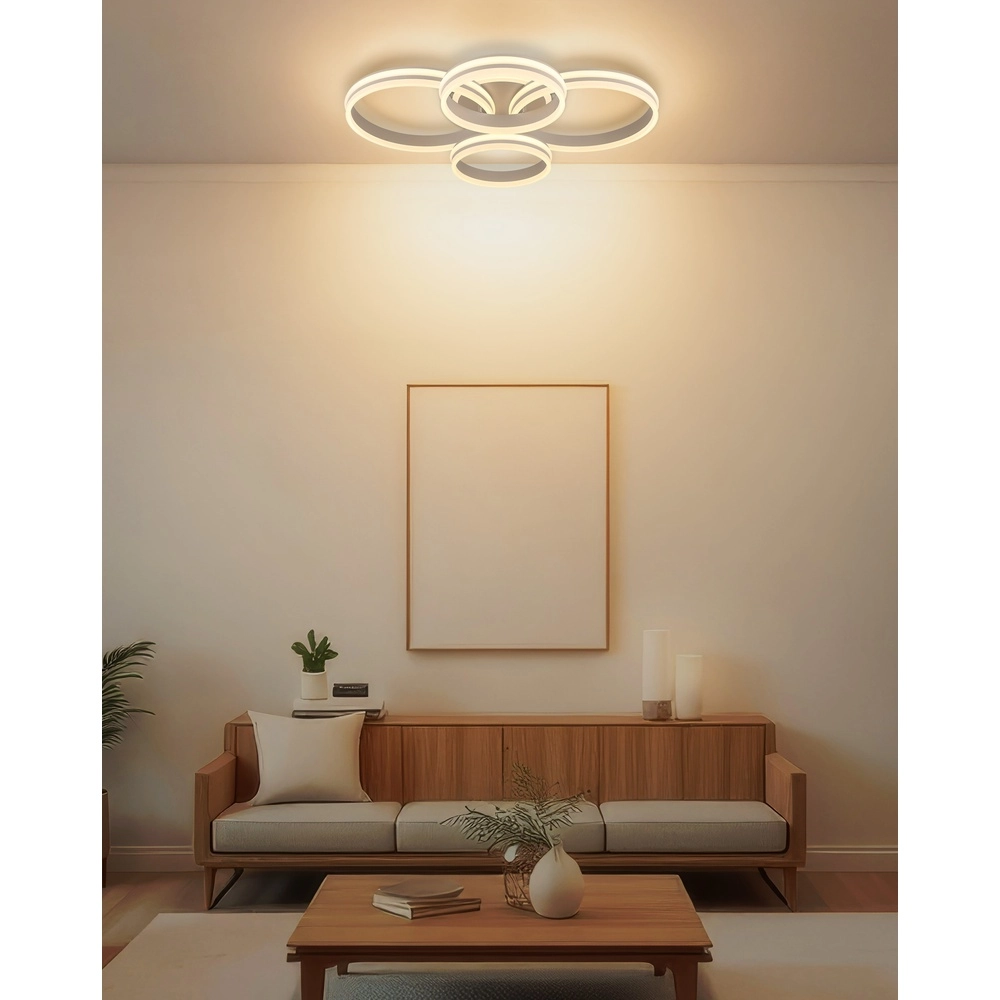 Lampe de plafond à design Rubio brun sable Globo 9007371581207