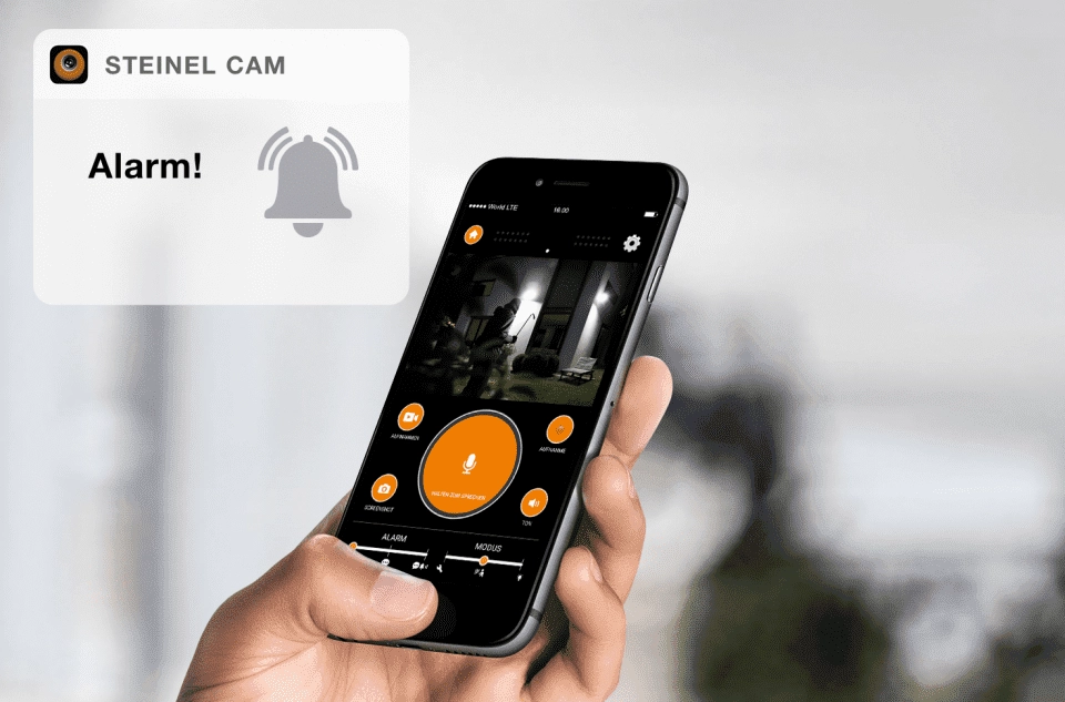 Lampe de caméra XLed CAM 1 avec capteur de mouvement Steinel 4007841065294