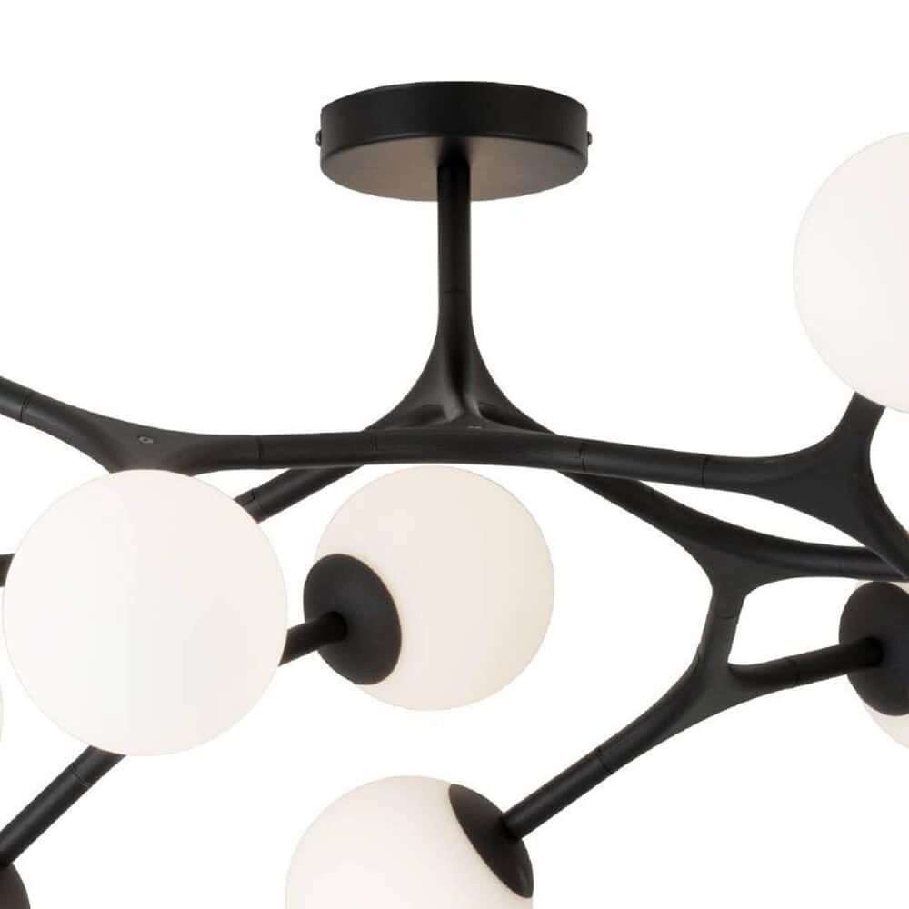 Plafonnier design Maragall 12 lumières noir Stars of Light 9002759395292