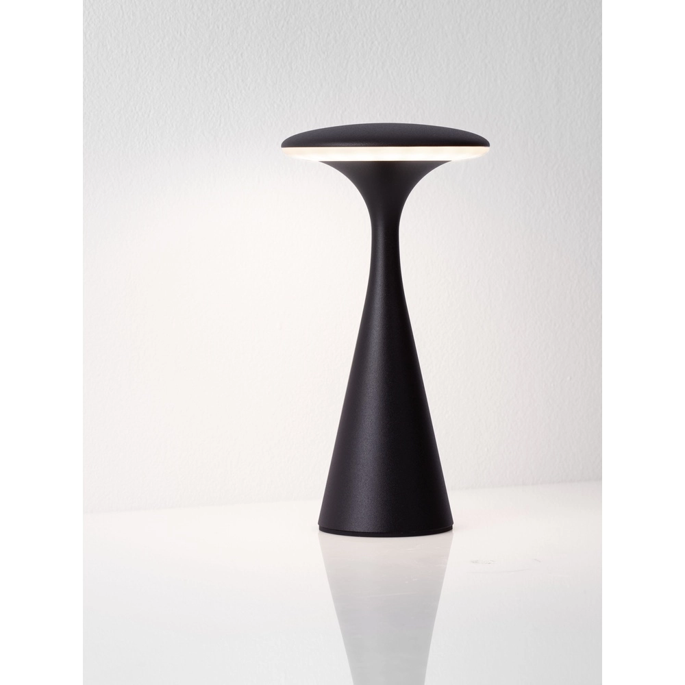 Lampe de table design Grigio noir