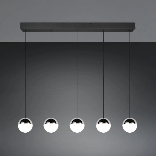 Lampe suspendue à 5 lumières Senta Chrome Trio 4017807685855