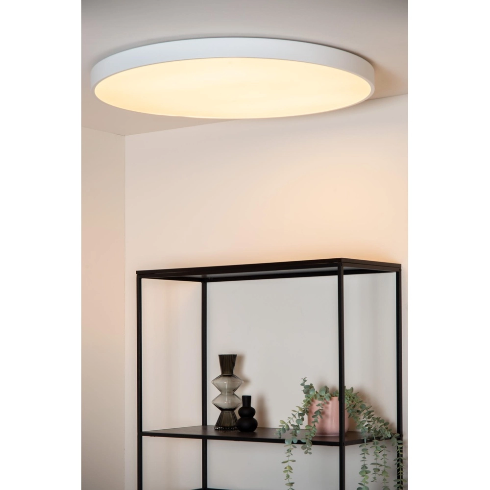 Éclairage de plafond Unar Ø 80cm - 2700K - blanc Lucide 5411212792068