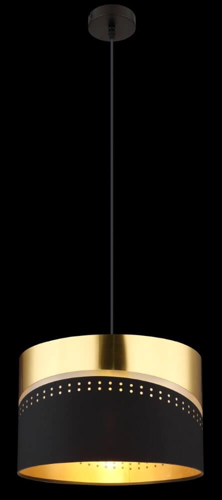 Lampe suspendue Or noir avec de l'or Globo 9007371458707