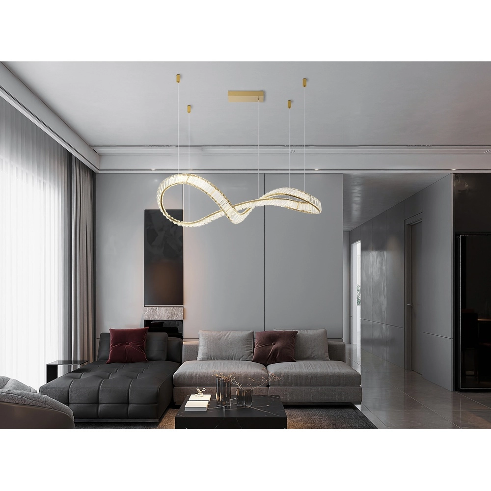 Lampe pendante de conception Neil Or unique Globo 9007371510412