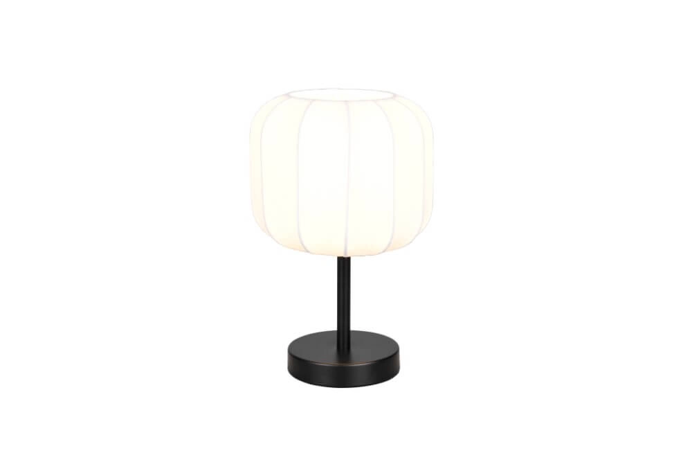 Lampe de table design blanche Madleine Ø 20cm Trio 4017807638233