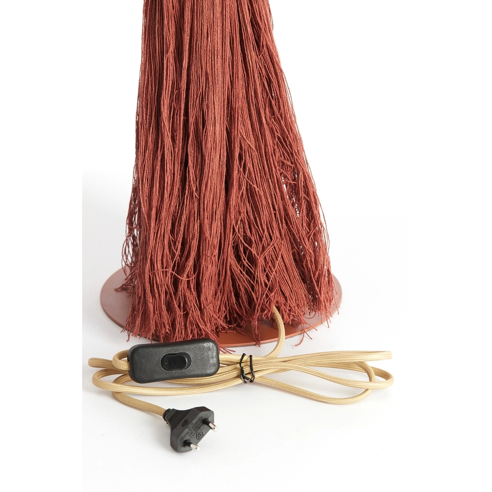 Lampe de table Espino Ø 31cm - terre cuite Light & Living 8717807808815