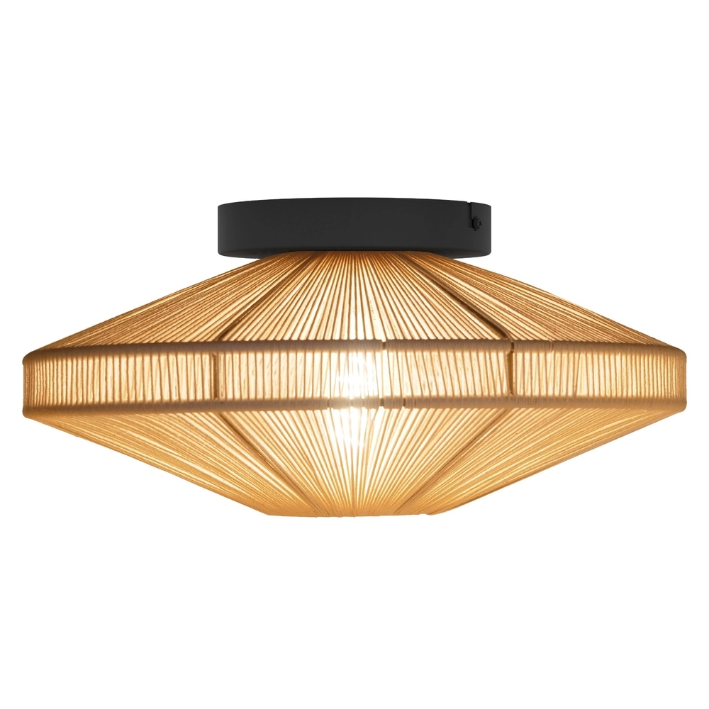 Lampe de plafond en corde Midsumer Ø 38cm Eglo 9002759439989