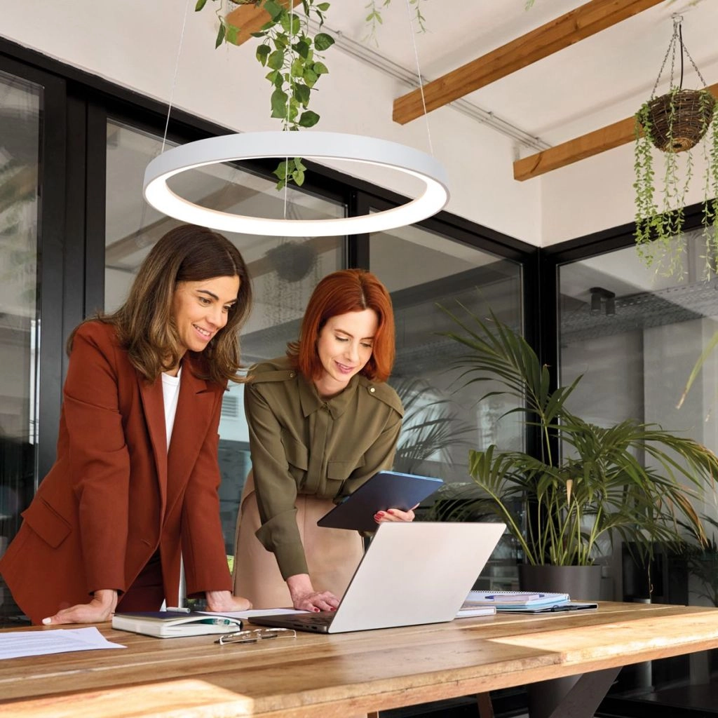 Lampe suspendue Ringlede Blanc Steinhauer 8712746184976