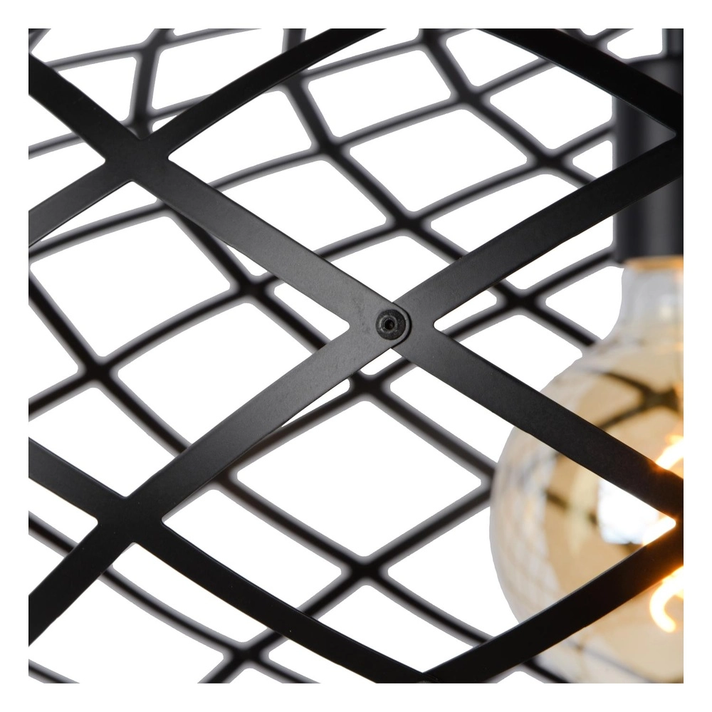 Lampe suspendue Wolfram Ø 65 cm noir Lucide 5411212211019