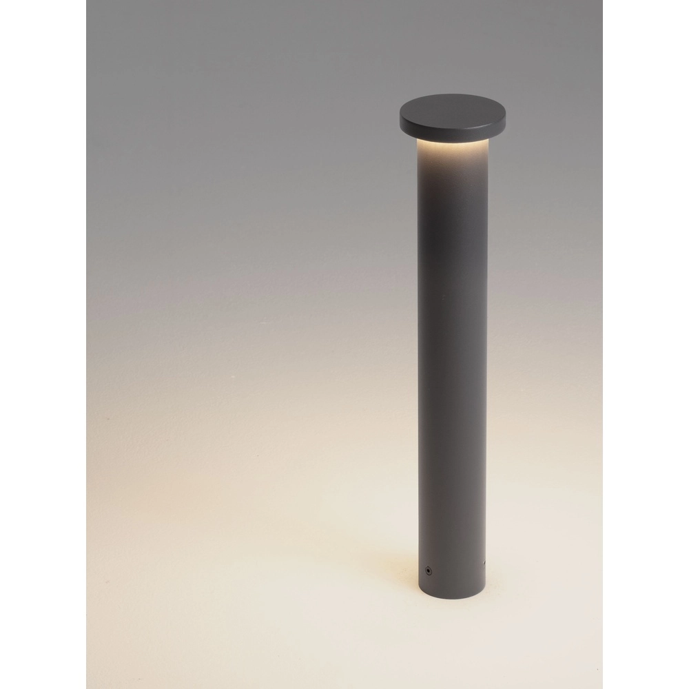 Éclairage de chemin moderne Bast gris foncé 45cm - 3000K Lyora 5212017497628