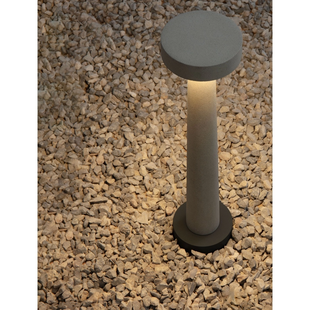 Lampe de jardin Cram brun sable 50cm