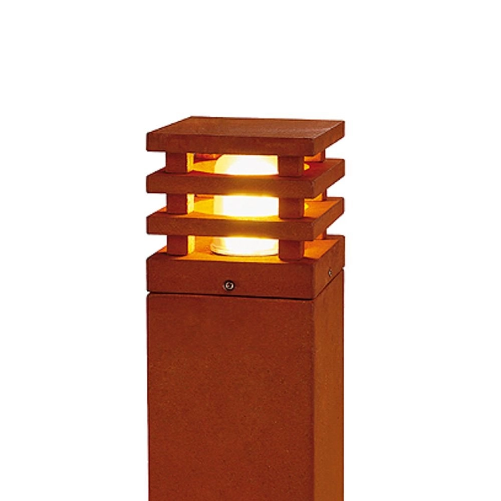 Lampe de terrasse Rusty Square 40 Rouille SLV 4024163101400
