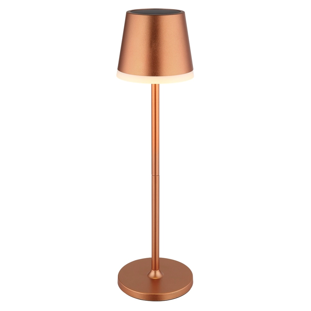 Lampe de table solaire Vannieso Champagne
