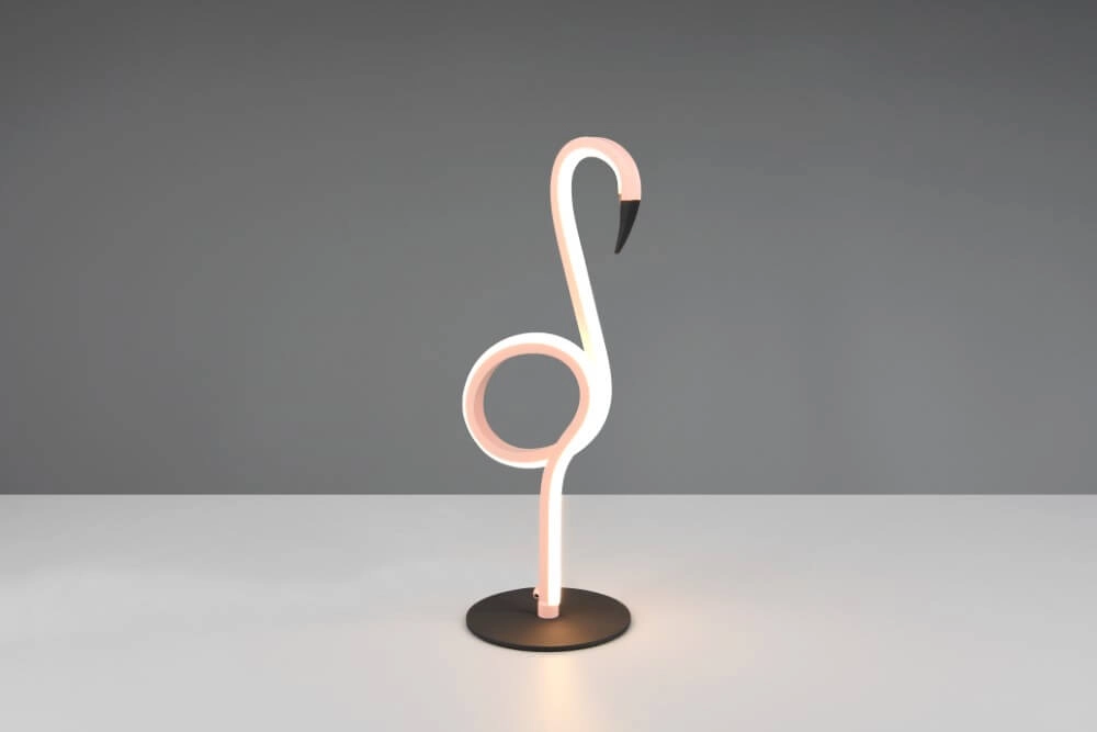 Lampe de table LED flamant rose Ingo Trio 4017807613704