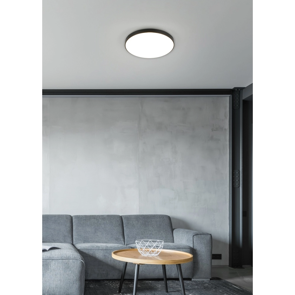 Éclairage de plafond Spica Ø 27 cm noir Trio 4017807612332
