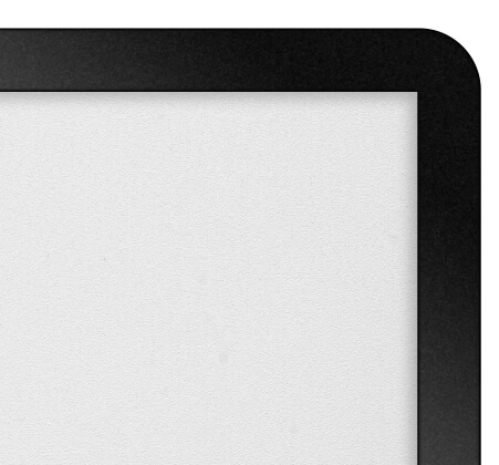 Plafonnier LED Anne Square 24w - 2700K - 40cm noir ETH 8720195301714