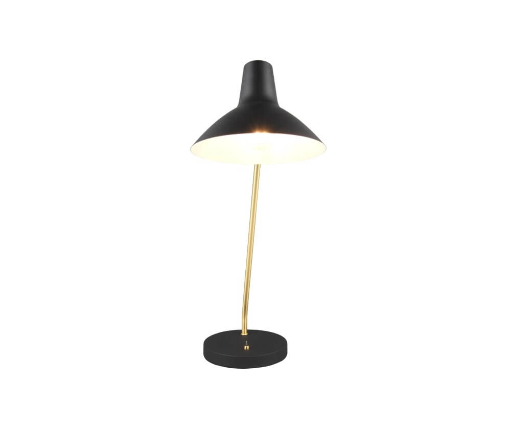 Lampe de bureau élégante Traveller noir Trio 4017807613711