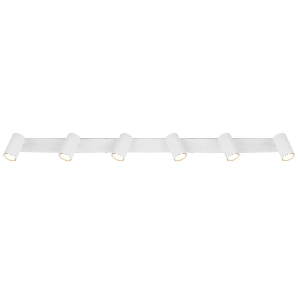 Lampe de plafond à 6 lumières Robby Blanc Globo 9007371439591