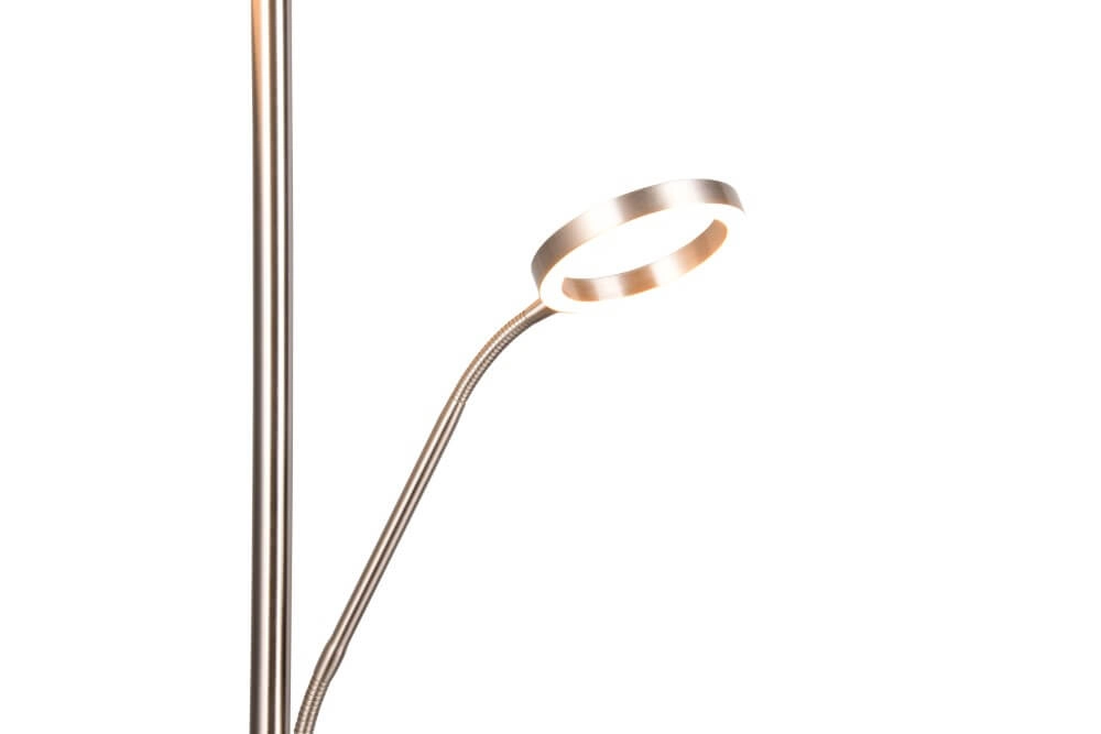 Lampe de lecture design Willis Acier inoxydable - 180 cm Trio 4017807618129