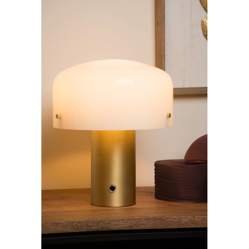 Lampe de table Timon 27 cm d’or Lucide 5411212051394