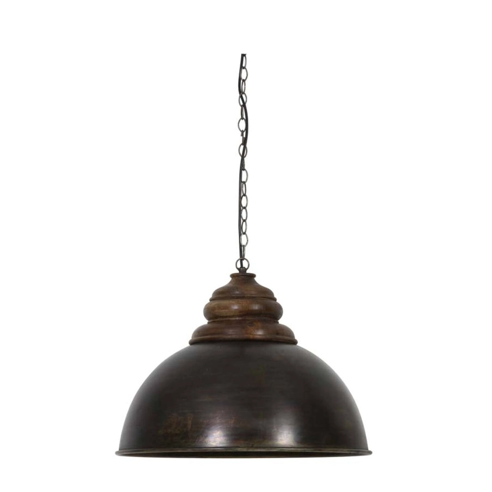 Lampe pendante de campagne Leia Ø 52cm noir
