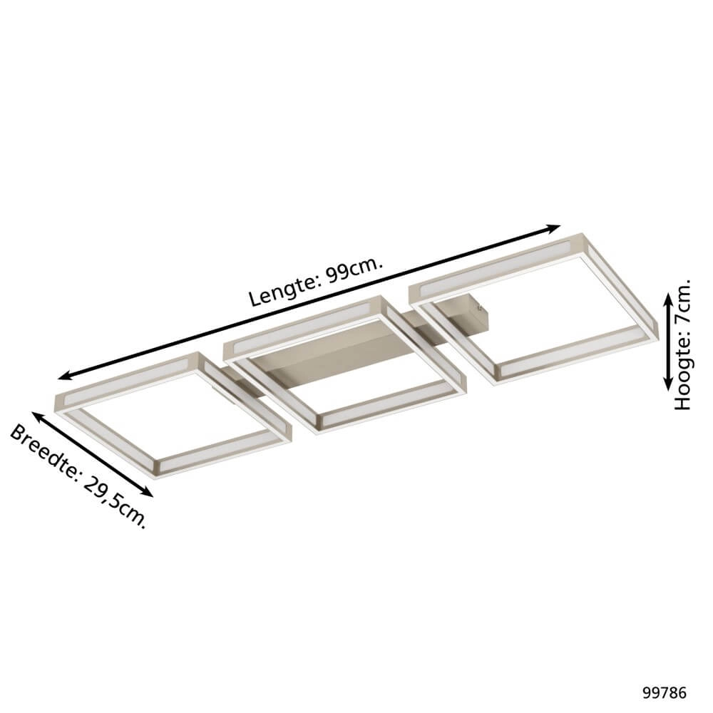Plafonnier LED Altaflor Eglo 9002759997861
