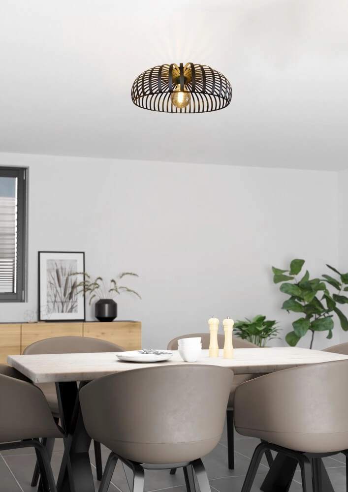 Plafonnier en fil Mogano 3 Ø43cm Eglo 9008606254309